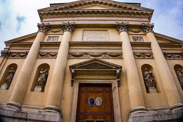 View at San Filippo Neri church in Vicenza, Italia