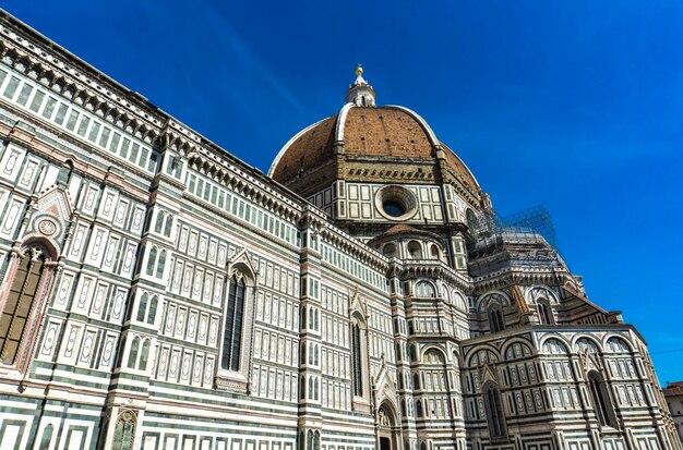 View at Santa Maria del Fiore catedral in Florence, Italy