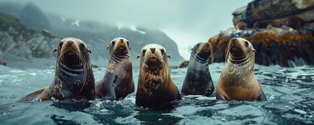 View of Sea Lions