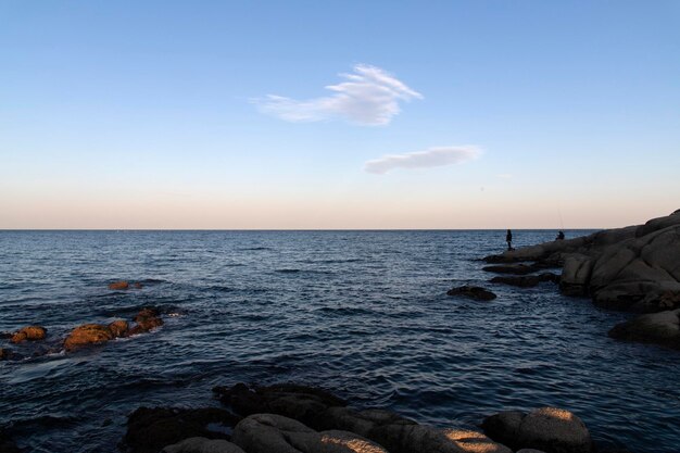 View of the seaside