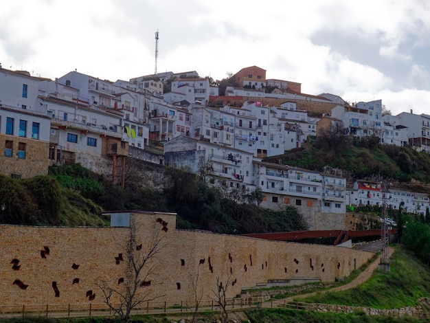 View of Setenil de las Bodegas city