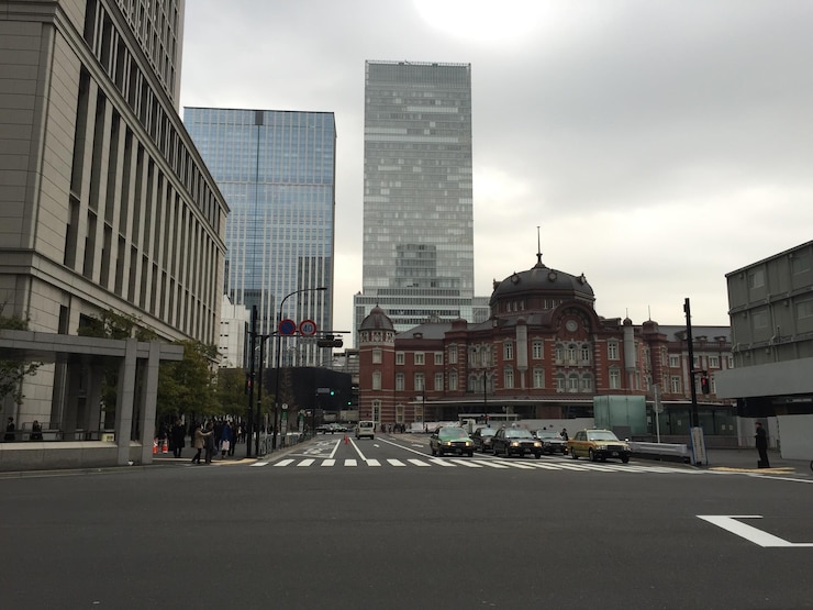 Photo 城市中摩天大的景色