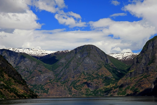 The view on Sognefjord Norway