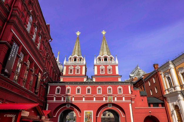 View of State Historical Museum on Red Square in Moscow