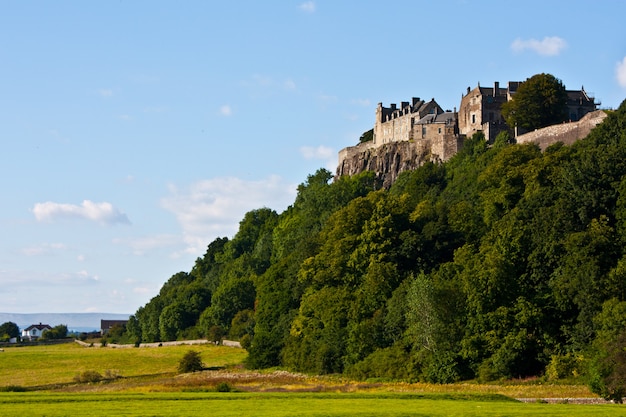 View of Stirling Castle, from the bottom of the hill
