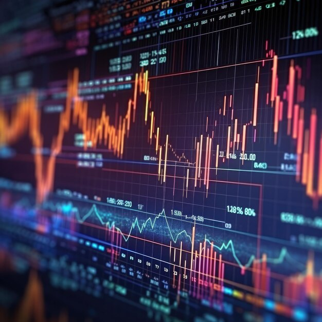 view of stock market growth