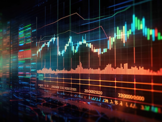 view of stock market growth