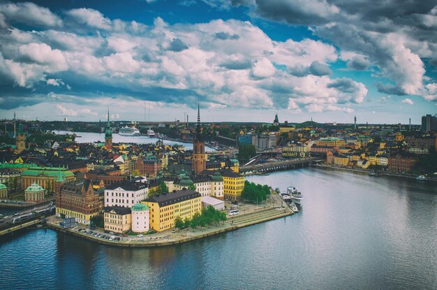 View of Stockholm from above