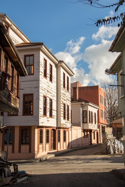 View of a street in Istanbul Turkey on display