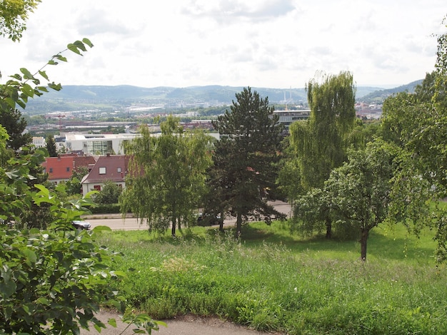 Vista di stoccarda, germania