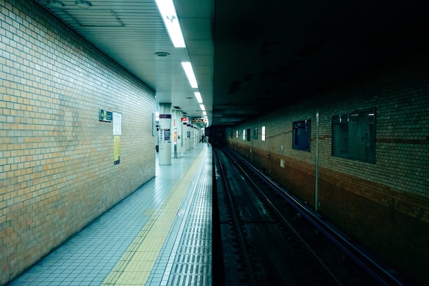 地下鉄駅の景色