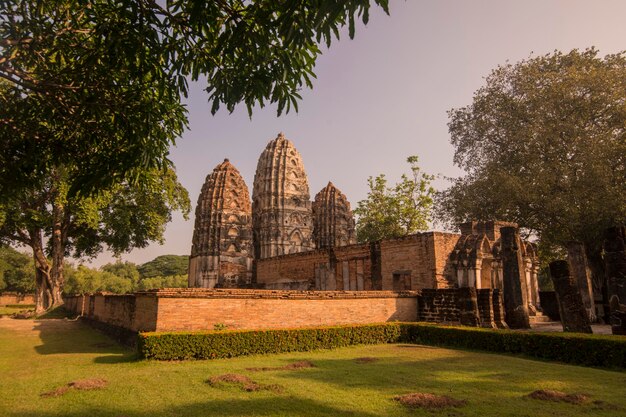 View of temple against sky