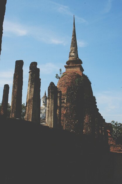 View of temple against sky