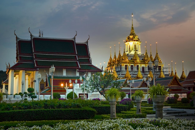 view of temple building against sky