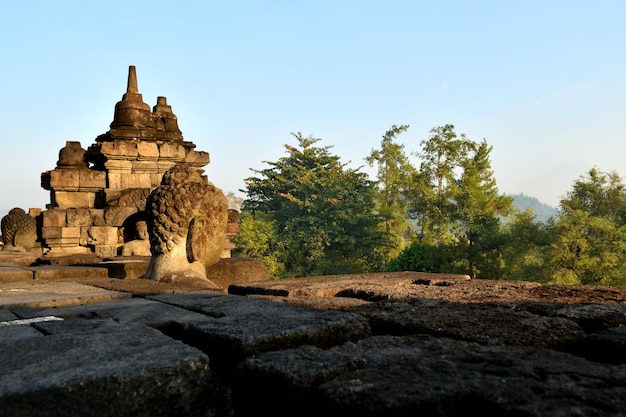 Foto vista di un tempio