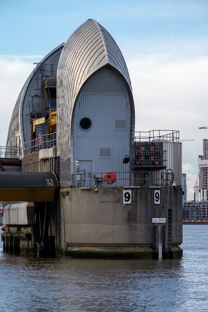 View of the Thames Barrier