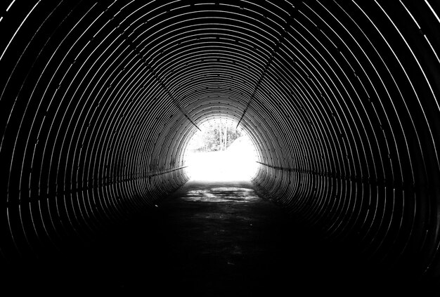 Photo view of tunnel