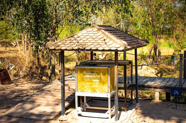 A view of Tuol Sleng genocide museum located in Phnom Penh Cambodia