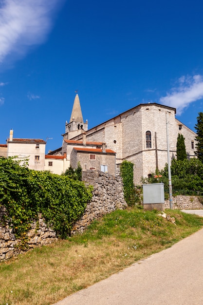 View of Valle, Bale in Istria. Croatia