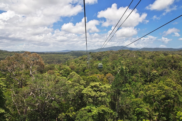 View of the valley of Kuranda, Cairns, Australia