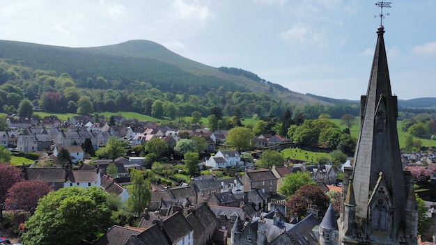 Photo a view of the village of st. martin