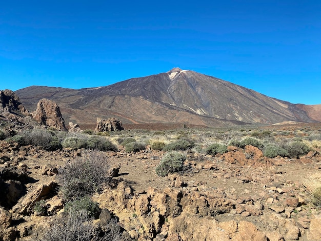 view of volcano Teide, Tenerife