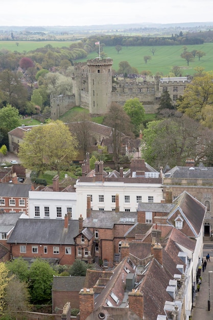 View of Warwick, England, UK