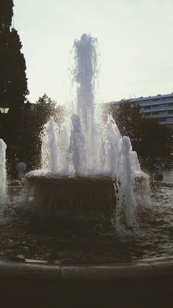 Foto vista della cascata