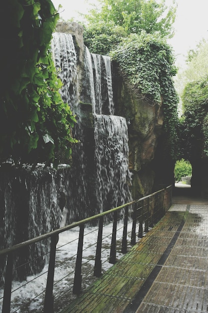 Photo view of waterfall