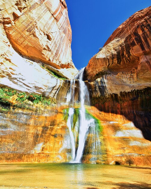 Photo view of waterfall