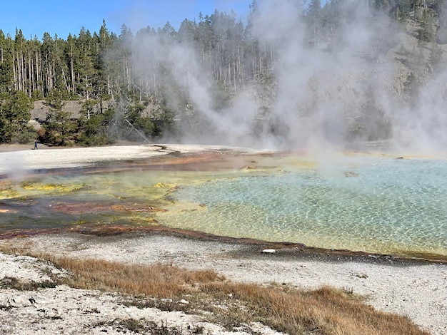 Foto vista della cascata