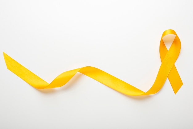 Photo view of yellow ribbon