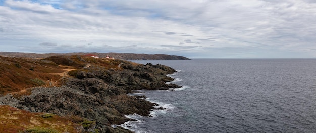 Viewpoint on the Rocky Atlantic Ocean Coast