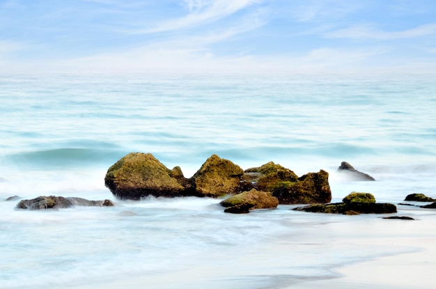 Views of the Calas de Roche in Conil de la Frontera, Cadiz.