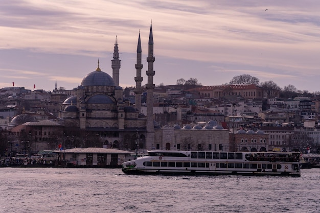 Viste dal bosforo, istanbul, turchia