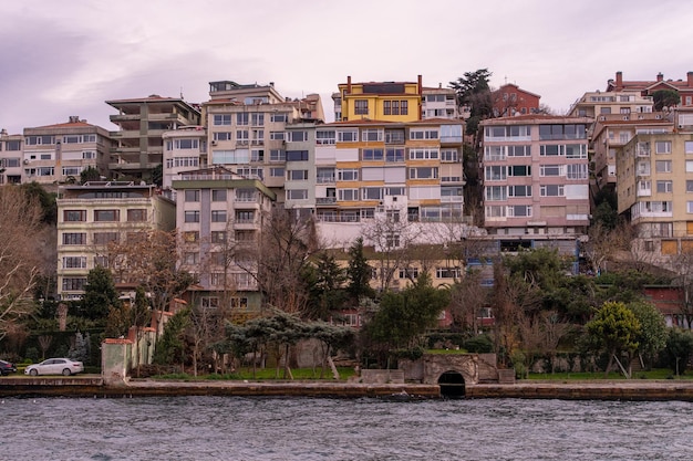 Foto viste dal bosforo, istanbul, turchia