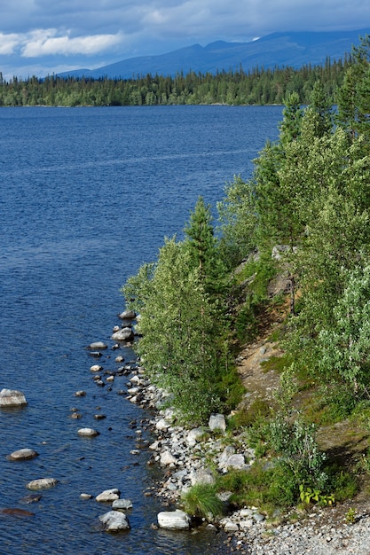 Views of the Khibiny mountains