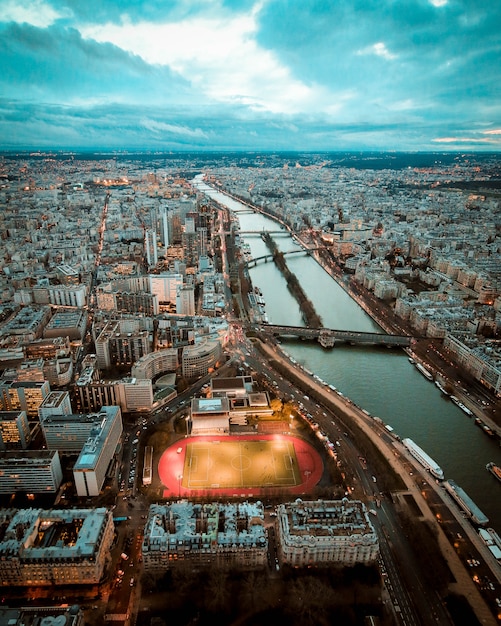 Views of Paris from Tour Eiffel