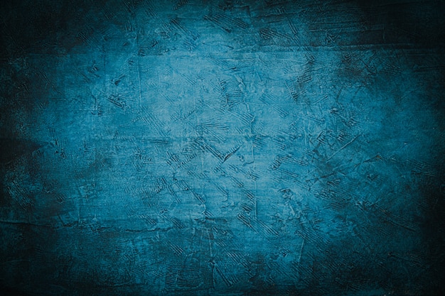 Vignetted Textured Blue Wooden Background