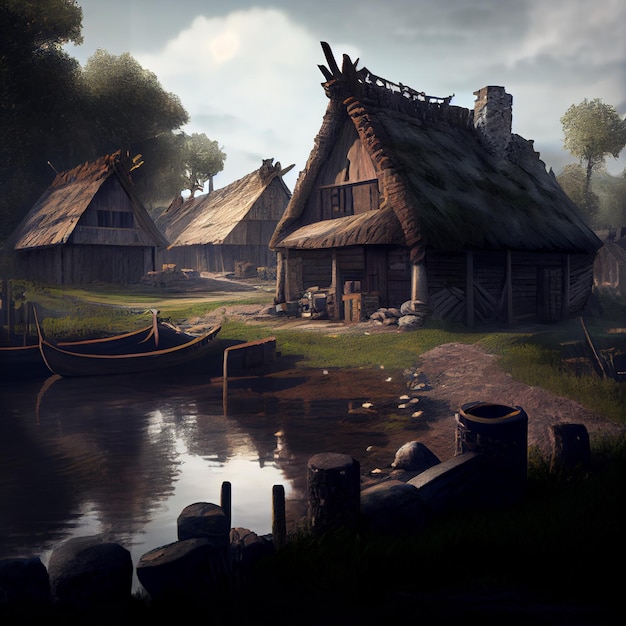 Viking village