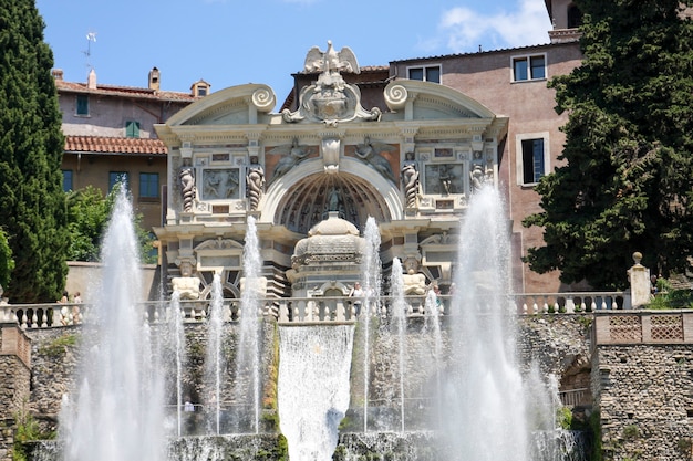 Villa d'Este in Tivoli, Italië