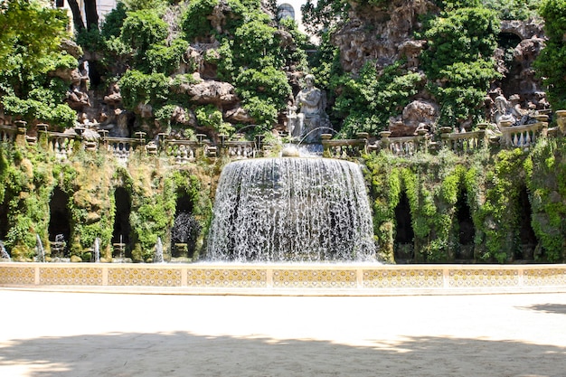 Foto villa d'este a tivoli, italia