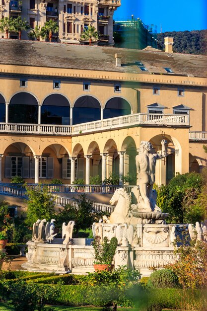 Villa del Principe Prinsenpaleis of Andrea paleis Doria met tuin in Genua Italië