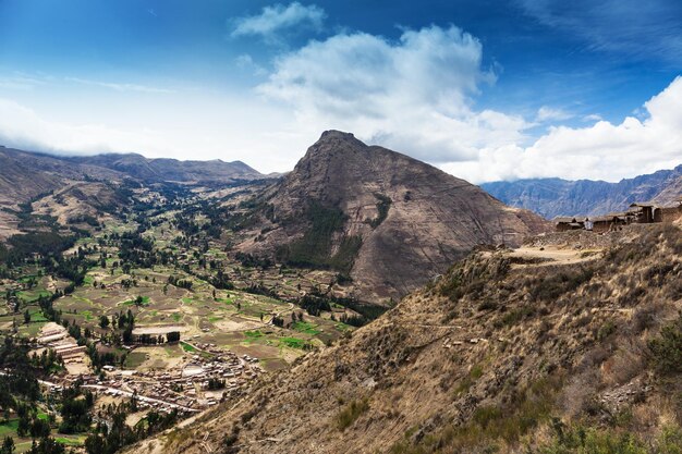 Village and the ancient fort