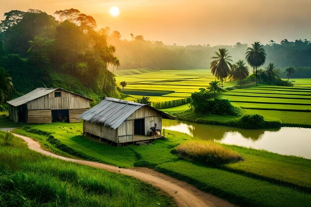 Village in bangladesh