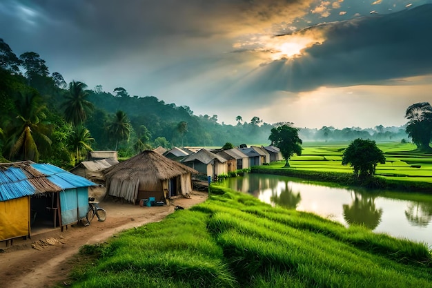 Village in Bangladesh