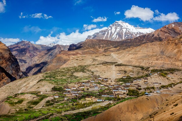 Village in Himalayas