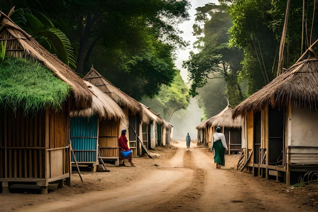 a village in the jungle