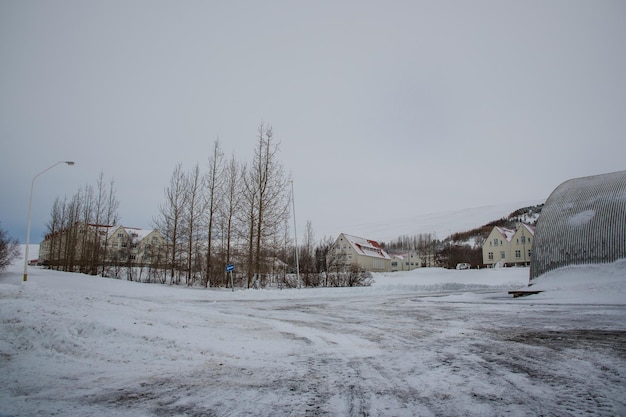 Village of Laugar in Reykjadalur in North Iceland