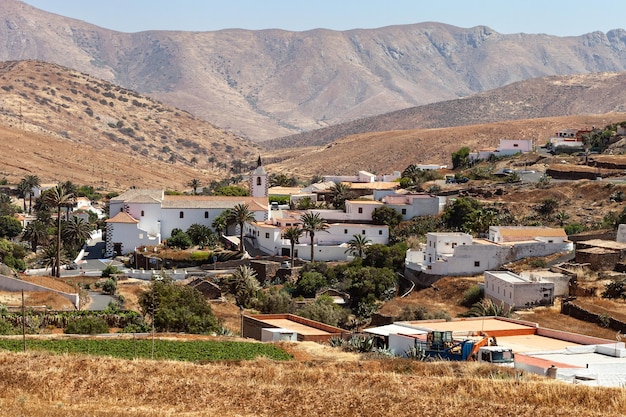 Village in the mountains of Betancuria, Canary Islands, Spain